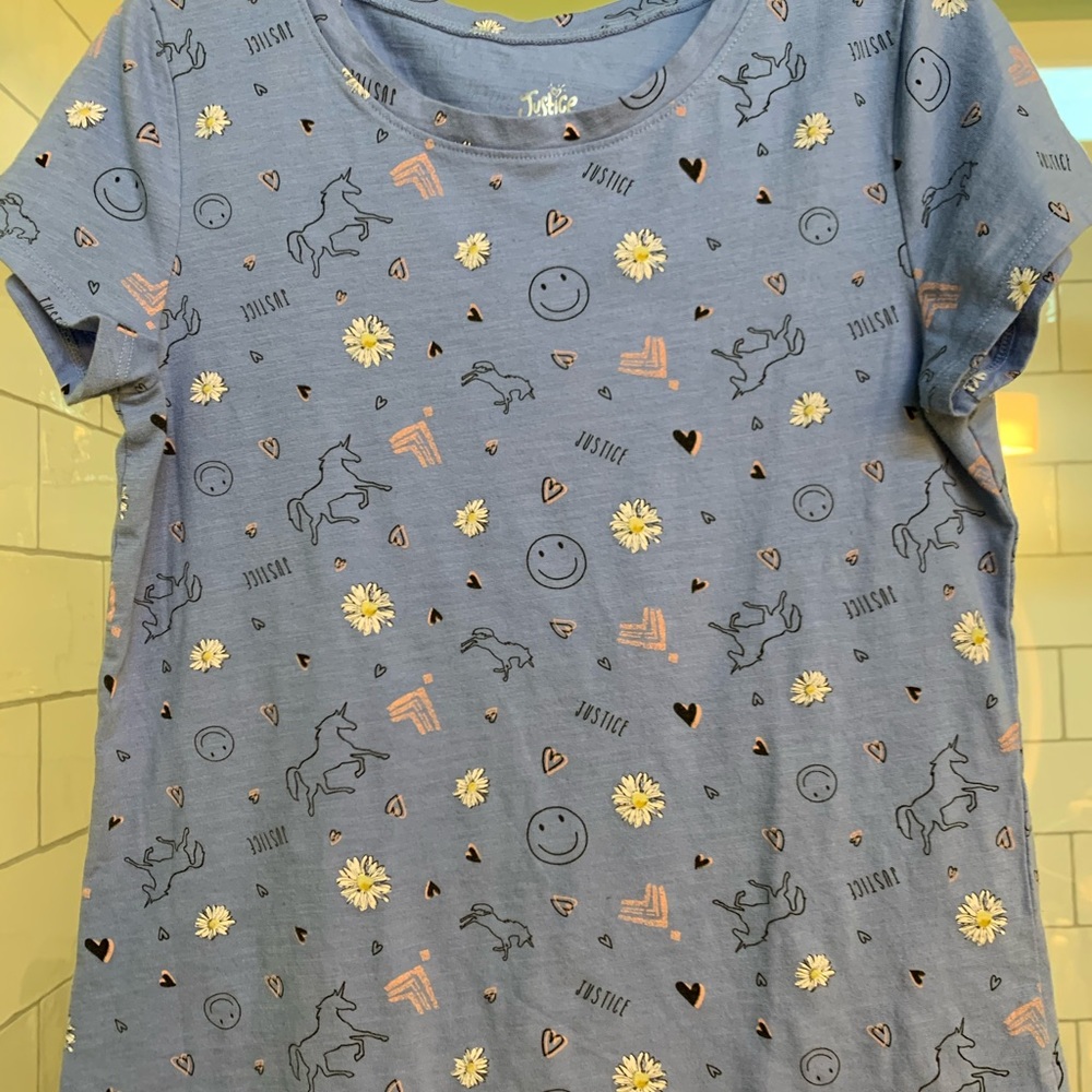 Girls Justice Graphic T